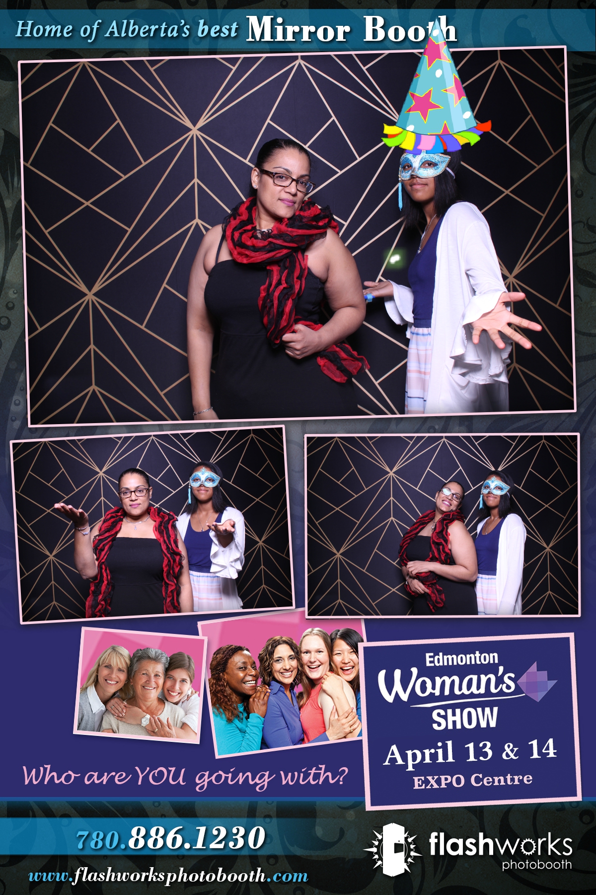 Spring Edmonton Woman's Show 2019 | View more photos from the event at gallery.flashworksphotobooth.com/u/FlashworksPhotoboothInc/Spring-Edmonton-Womans-Show-2019